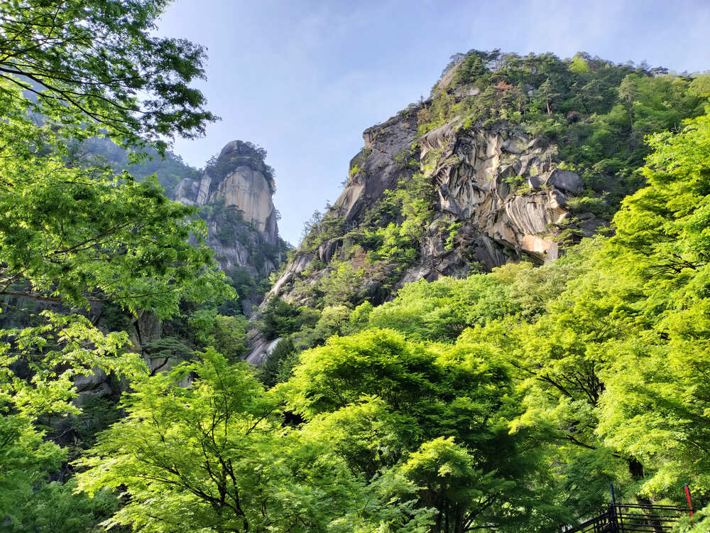 昇仙峡。修行できそう