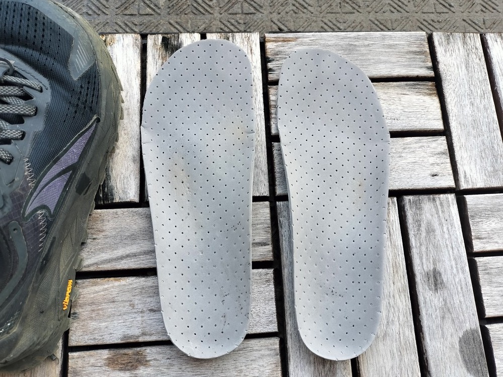 ホシノのインソール表面