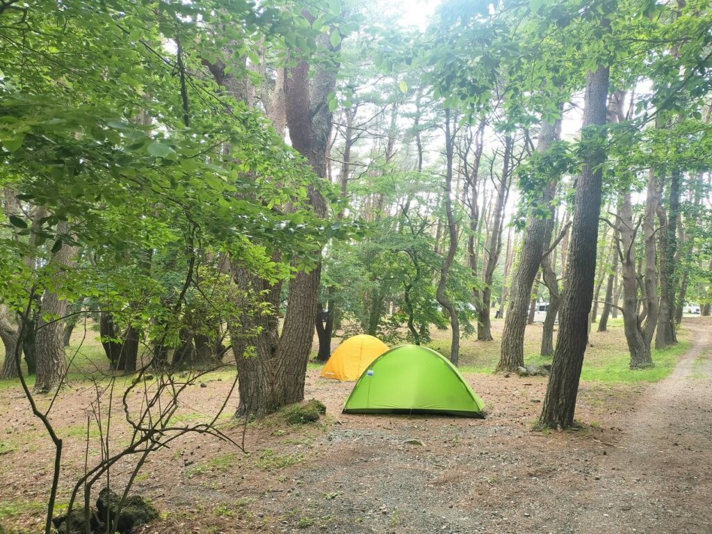 本栖湖キャンプ場
