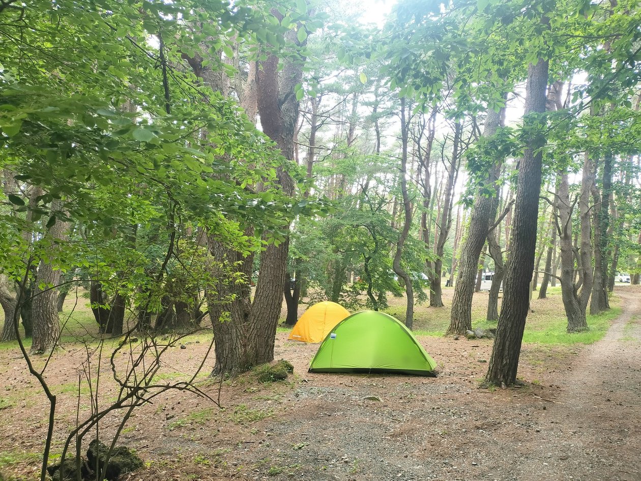 本栖湖キャンプ場